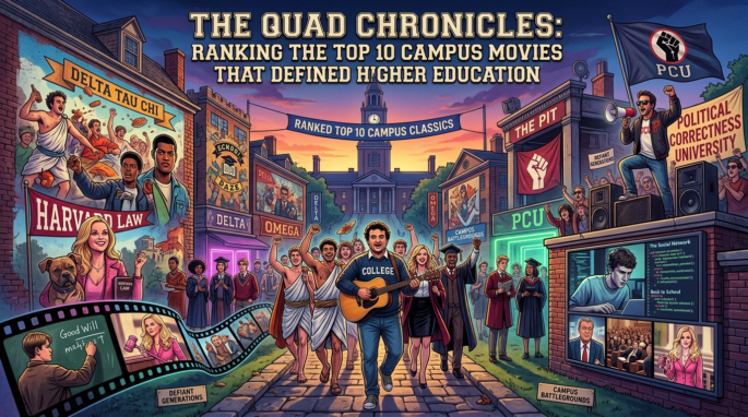 The Quad Chronicles: Ranking the Top 10 Campus Movies That Defined Higher Education